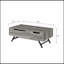 Table basse 48 po à plateau relevable en bois et acier noir avec tiroir-995839628