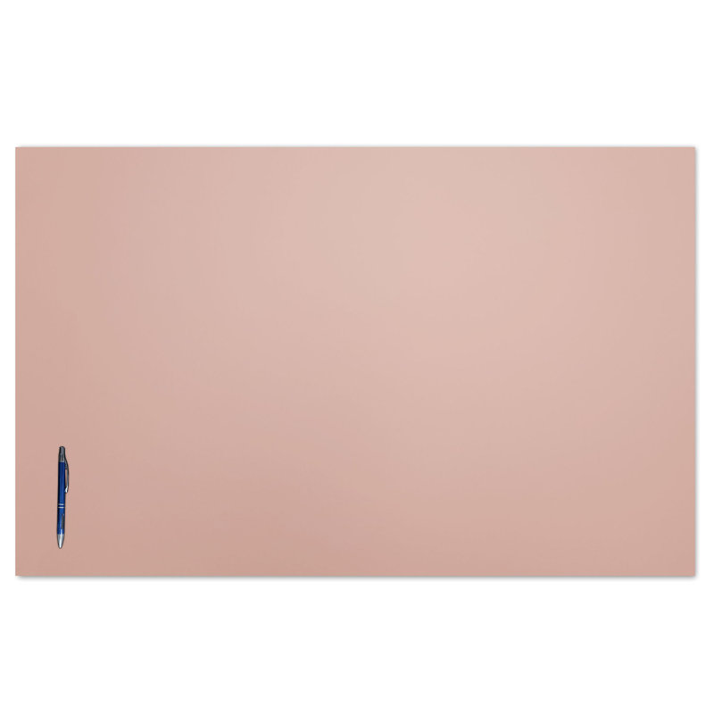 Sous-main Creekden, H 24 po x l 38 po, Rose bonbon