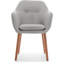 Fauteuil d'appoint de style Mid-Century Adore Decor pour le bureau personnel ou le salon-25951756