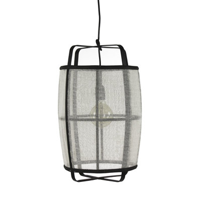 Douglass 1 - Light Black Single Pendant