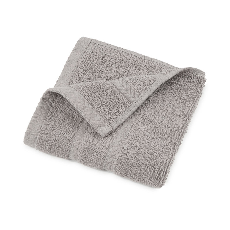 Drap 100% coton de qualité égyptienne Martex, Gris clair
