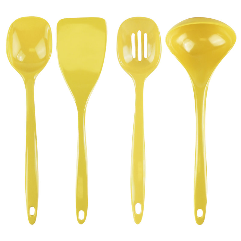 Ensemble d'ustensiles de cuisine 4 pièces Gagetown, Citron