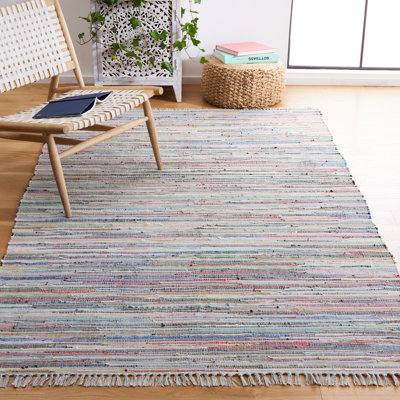 Mireia Rug Hand Woven Cotton Striped Rug