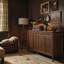 Buffet cannelé à 2 portes et 2 tiroirs Hoai Derk Transitional-1719059235