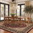 Shiflett Oriental Burgundy/Mustard/Black Area Rug-1756067255