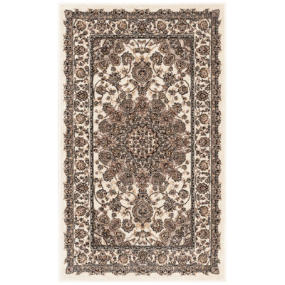 Carolus Viscose Pile Oriental Rug