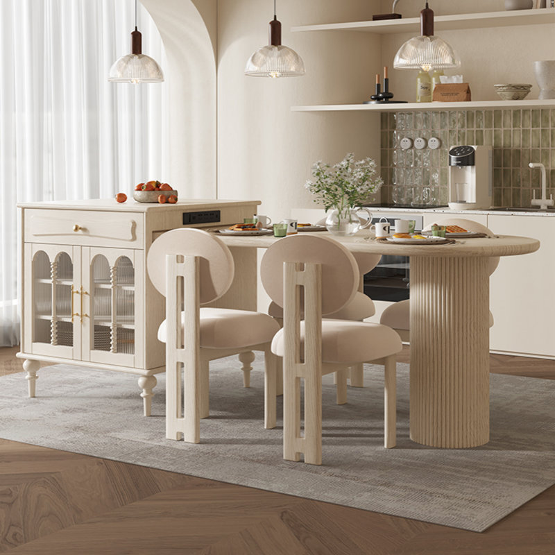Table de salle à manger rétro de luxe à la française