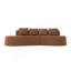 Canapé modulaire courbé moderne modulaire à 3 places minimaliste et élégant-533006558