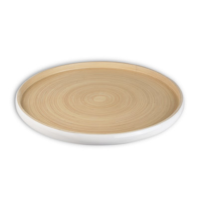 Lexa Bamboo Serving Tray, 16 Inch,  Bamboo
