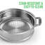 NutriChef 8 Quarts Stainless Steel Stock Pot