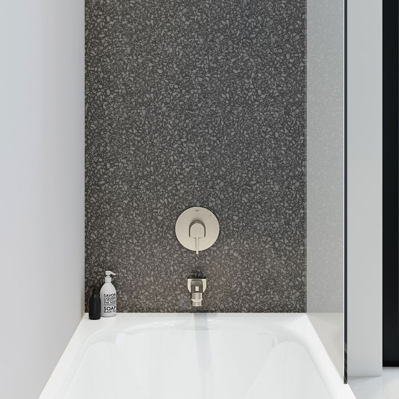 Lineare™ Pressure Balance Valve Trim, Brushed Nickel Infinity