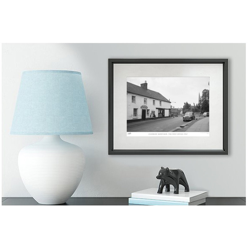 Cleobury Mortimer, The Post Office 1967 by Francis Frith - Single Picture Frame Print, 45cm H x 60cm W x 2.3cm D