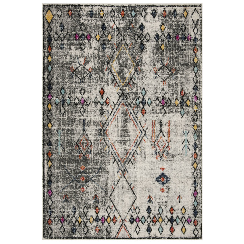 Muniz Performance Southwestern Rug, Rectangle 4' x 6'