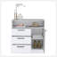 Commode compacte Omaha avec 3 tiroirs et une armoire-735085477