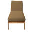 Venice Outdoor Teak Chaise Lounge-519627956