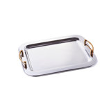 House Of Hampton Ellingson Stainless Steel Tray