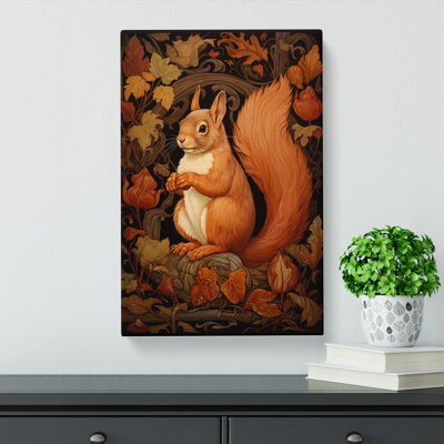 Squirrel Nouveau - No Frame Print