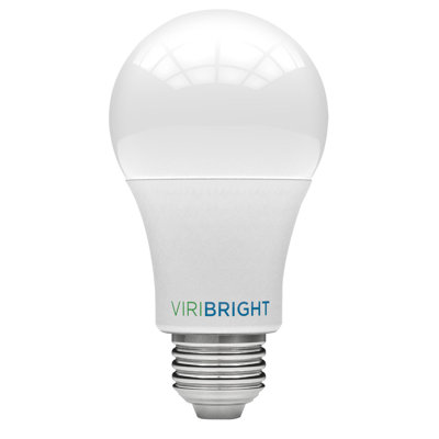 VIRIBRIGHT® A19 LED Bulb, 9W, Non-Dimmable, 800 Lumens - 4000K (4 Pack)