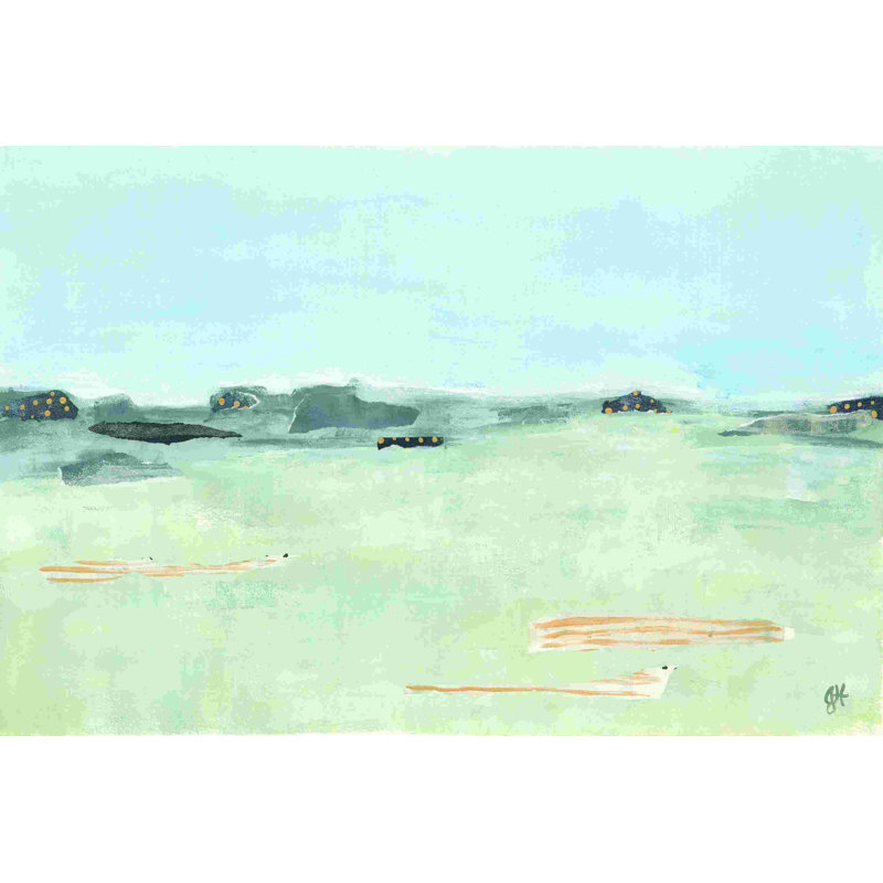 Paysage abstrait, L 18 po x H 12 po