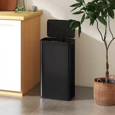 Motion Sensor, Manual Lift Kitchen Trash Can - 45L