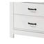 Petite commode, commode 5 tiroirs, commode blanche
