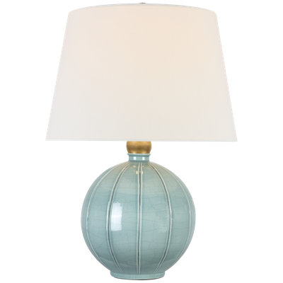 Thomas O'Brien Ponteil Table Lamp with Linen Shade