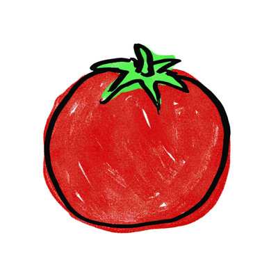 " Tomato Drawn "