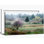  Toile de printemps, décoration murale, impressions de paysage rustique, paysage de forêt sereine, grand arbre horizontal, images de fleurs de cerisier pour le salon, 12 x 14 pouces