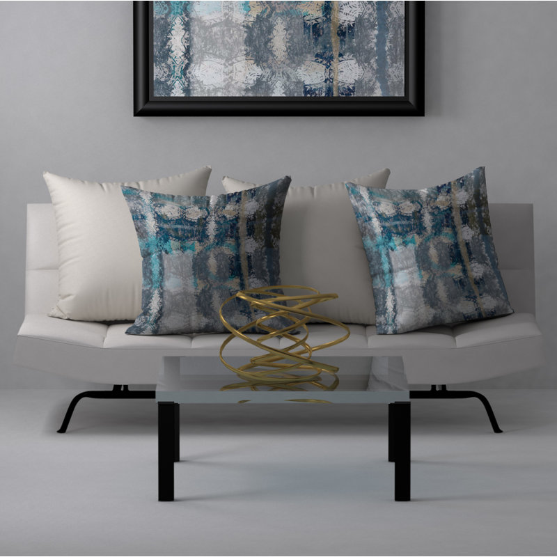 Housse de coussin carrée/insert, 20 po x 20 po