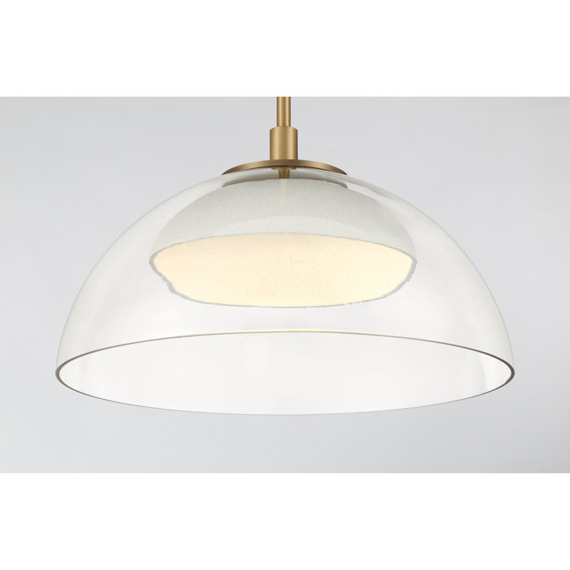 Luminaire suspendu / semi-encastré 15 po Halwynd