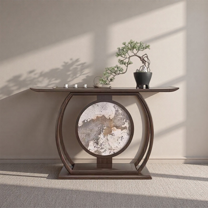 Table d'entrée Zen Style, H 33,46 po x l 53,15 po x P 15,75 po