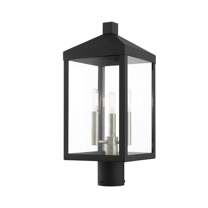 Inniss Transparent Lantern Head, Black