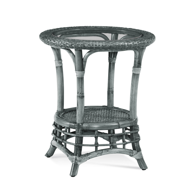 Bridgehampton End Table, Nickel