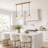 Abner Metal Pendant with Bark-Textured Glass Shades-1188212122