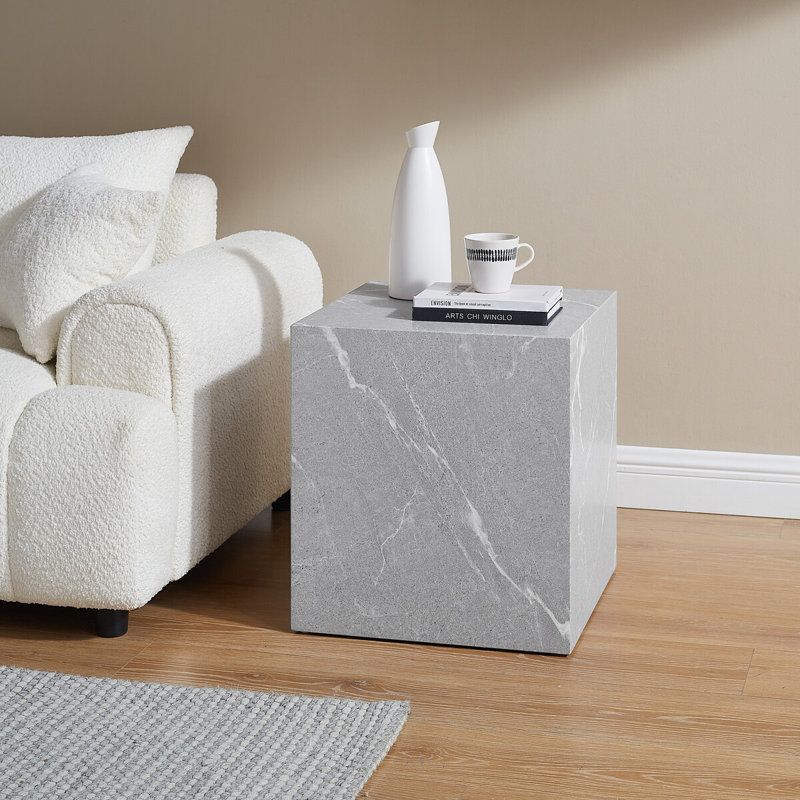 Daimian Block End Table
