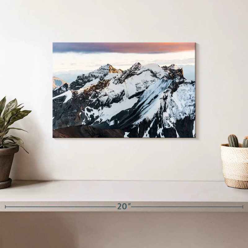 Alvord Snowy Mountain Peaks, H 8 po x l 12 po