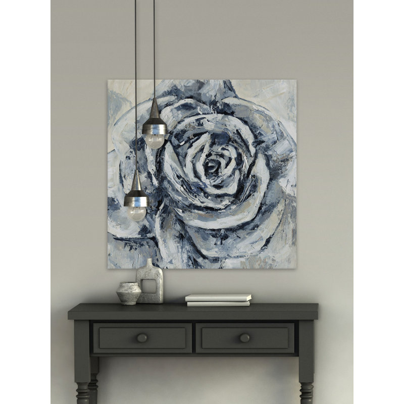 Timeless Rose - reproduction sur toile, H 12 po x l 12 po x P 1,5 po