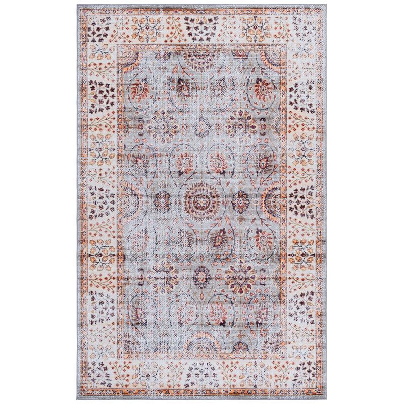 Tucson 204 M/W S/R Performance Machine Washable Oriental Rug, Rectangle 3' x 5'