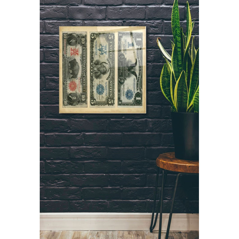 Art mural en verre acrylique Antique Vision VI par Vision Studio, H 24 po x l 24 po