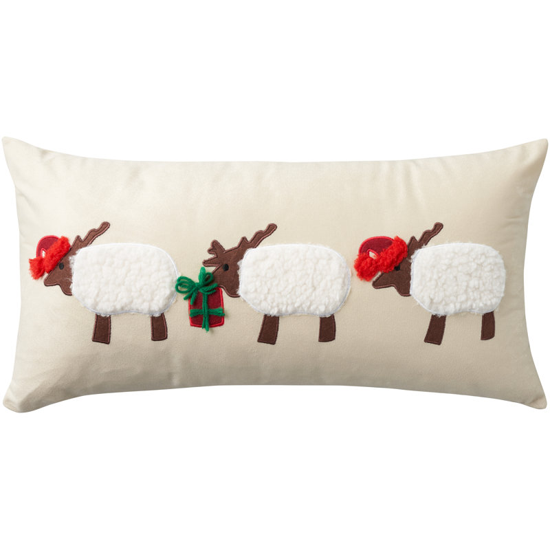  Polyester/Polyester Blend Lumbar Rectangular Pillow Cover & Insert