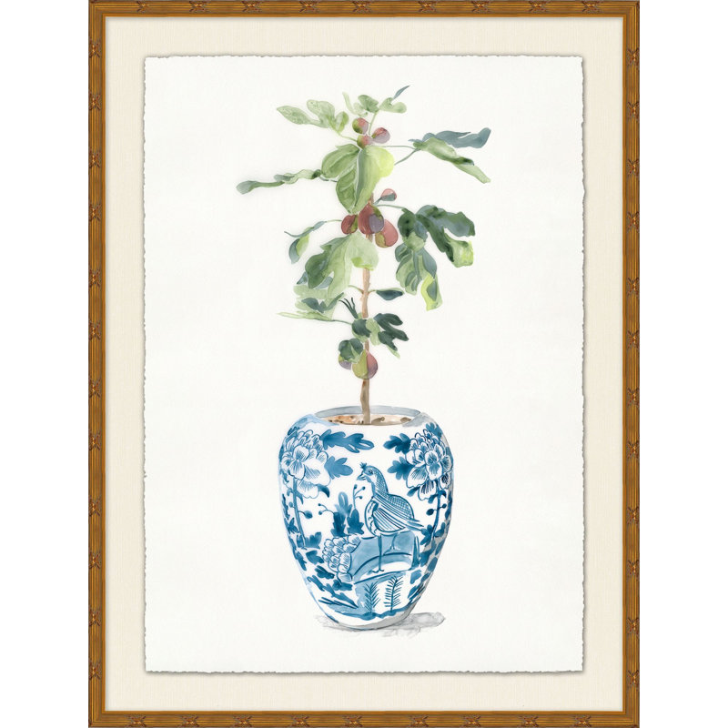 Vase à fruits Chinoiserie 2