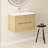 30 In. W X 18 In. D X 20 In. H Single Sink Wall-Mounted Bath Vanity  With White Ceramic Top-873758400
