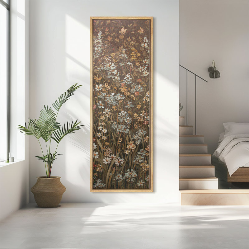 Reproduction d'art sur toile encadrée, Naturel, H 60 po x l 20 po x P 1,5 po