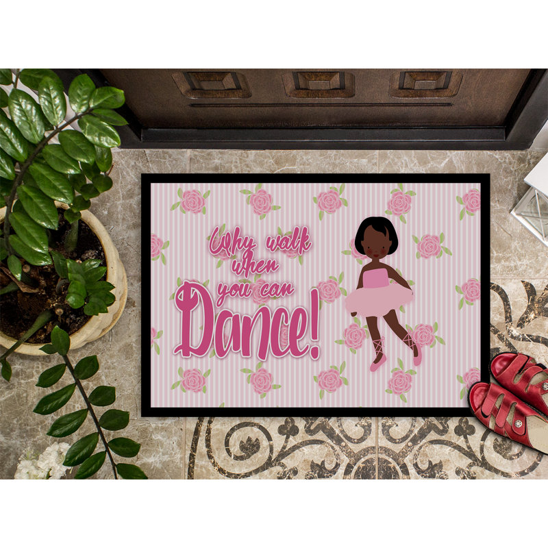 Tapis de porte pour l’extérieur antidérapant trésors de caroline, 24 po x 36 po