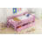 Wood Twin Size Platform Bed With Guardrail And 2 Drawers-2075429898