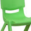 Chaise d'école empilable en plastique avec siège H 13,25 po Demitrius-30564038-125889546-126131101