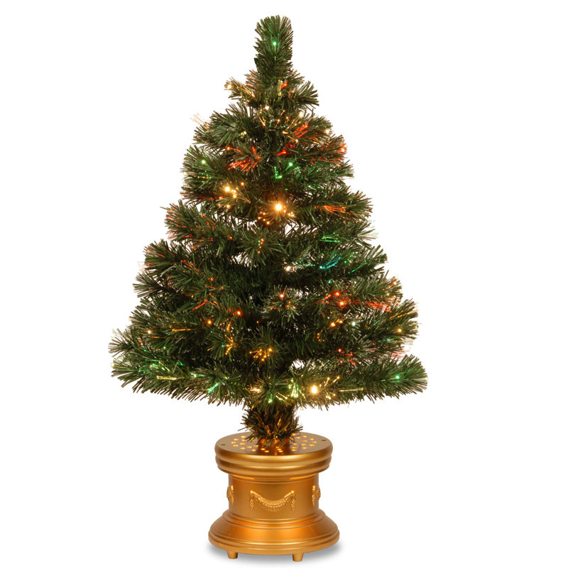 32" Fiber Optic Radiance Fireworks Tree