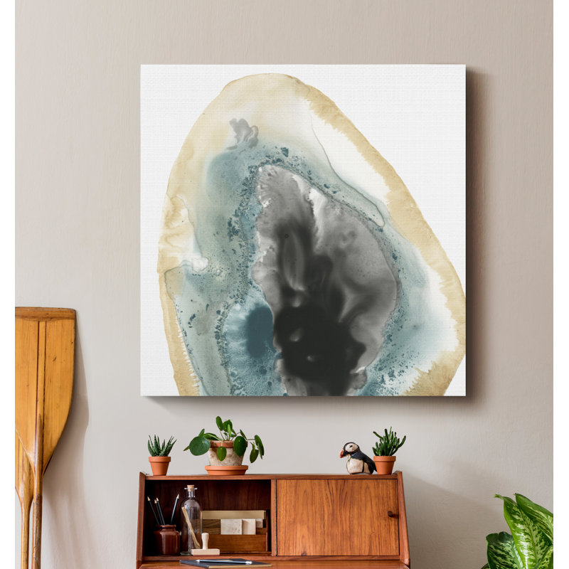 " Cropped Geodes III ", 24" H x 24" W x 1" D