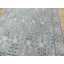 Tapis unique gris de 8 pi x 9 pi 10 po