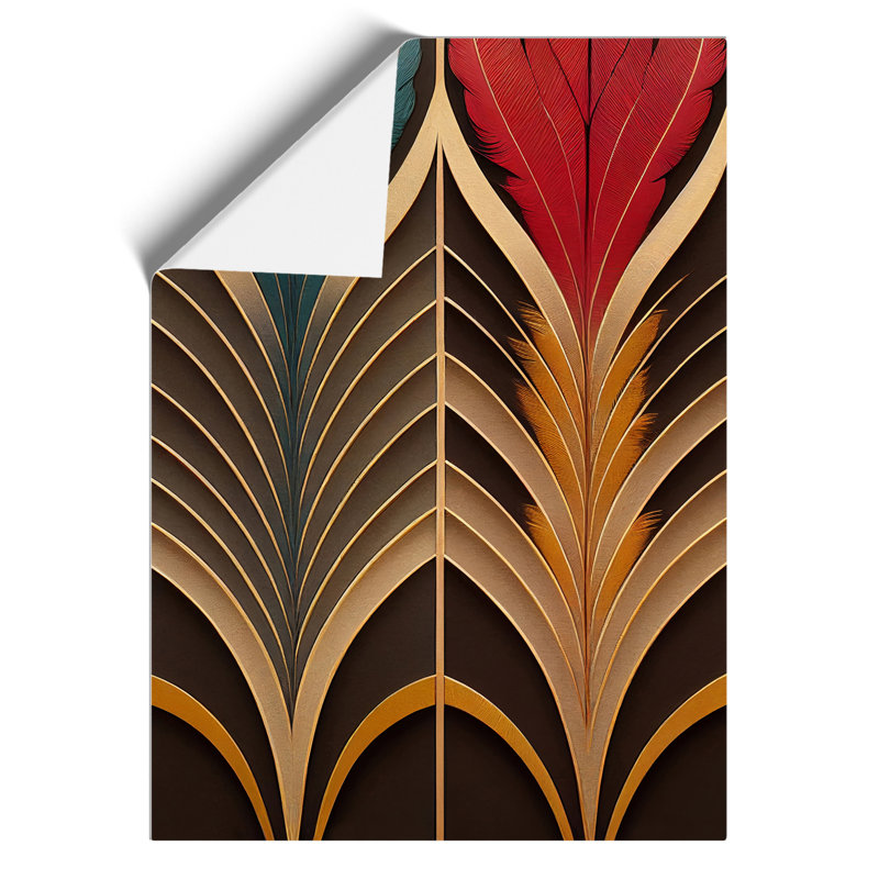 XV1022-4954X Victorious Feather - Print, No Matte, 29.7cm H x 21cm W, Paper
